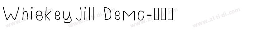 WhiskeyJill Demo字体转换